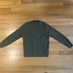 Club Monaco Size L green men’s textured pullover